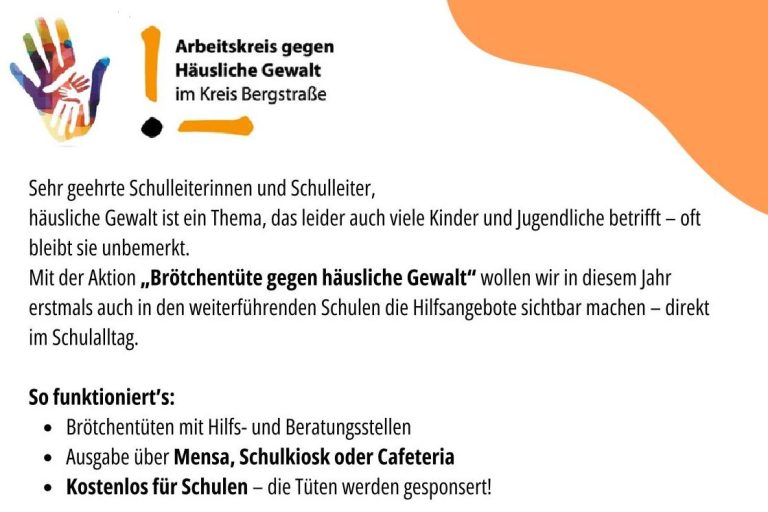 Themenbild: AK gegen häusliche Gewalt im Kreis Bergstraße